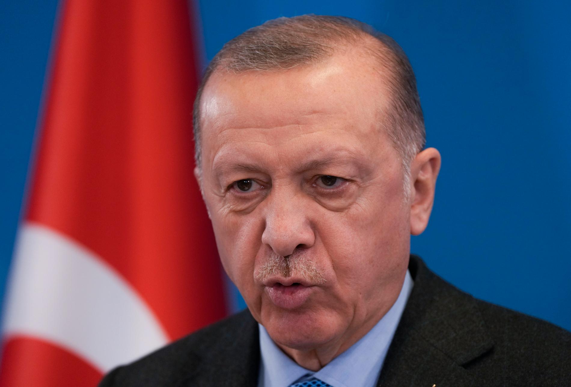 Turkiets president Recep Tayyip Erdogan har presenterat offentliga krav på Sverige.