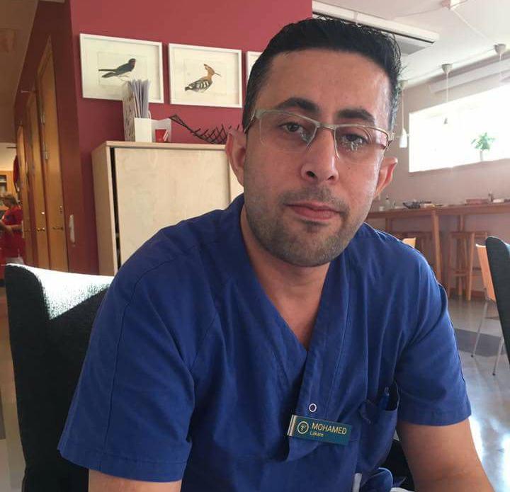 Mohamed Abou Eliwa utbildade sig till läkare i Ukraina. 