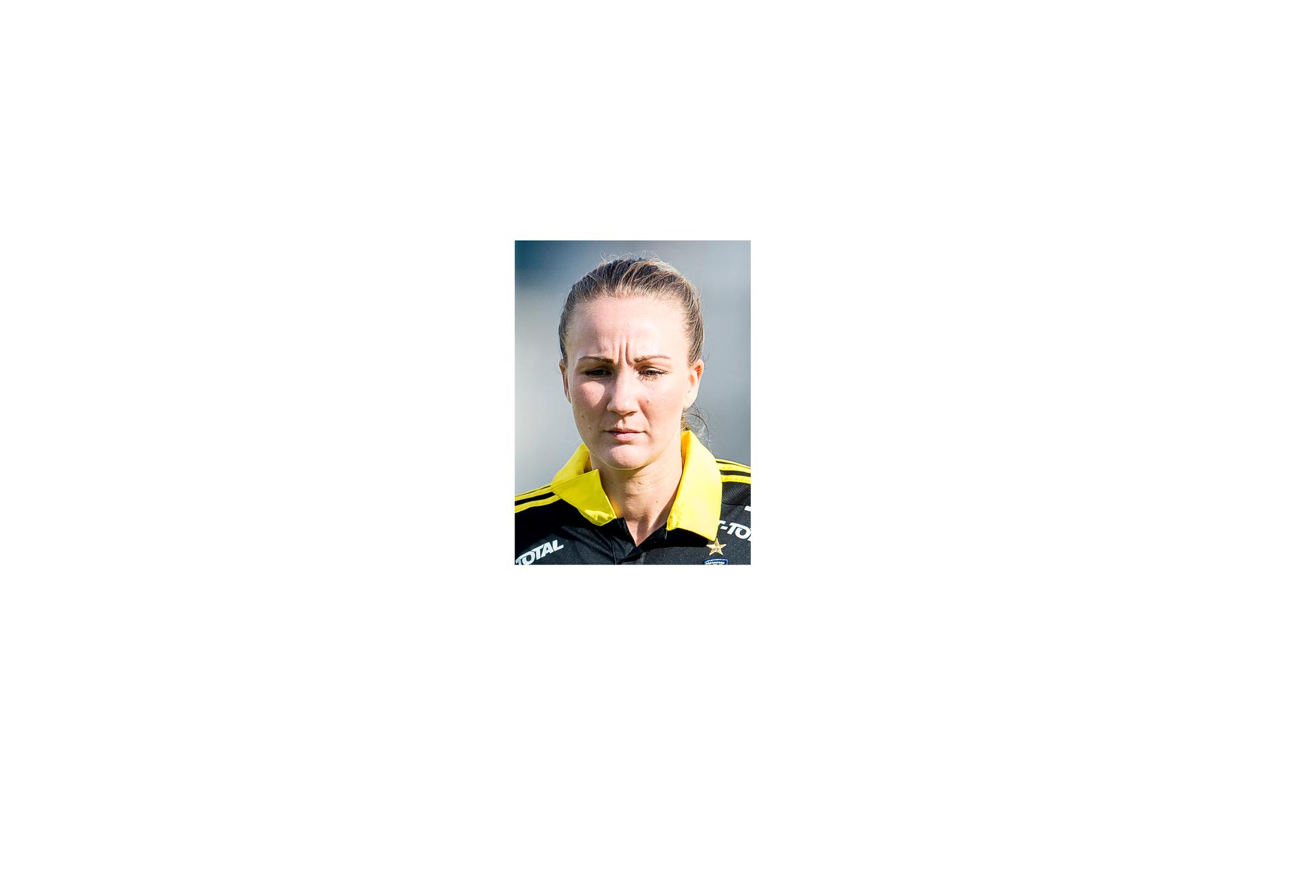 AIK:s Emma Lundh deppar.