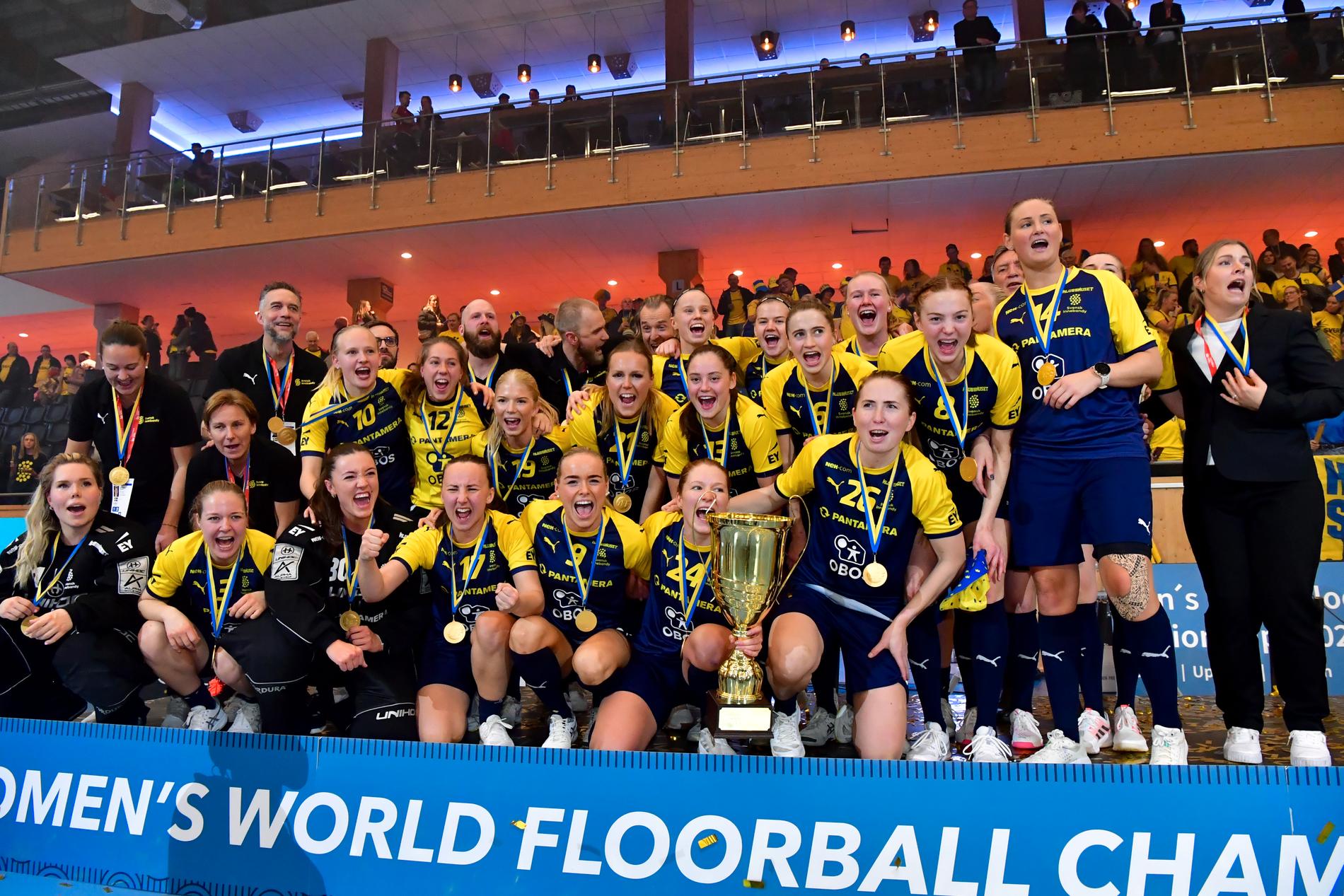 Sverige tog VM-guld 2021 och ska försvara titeln i Singapore senare i år. Arkivbild.