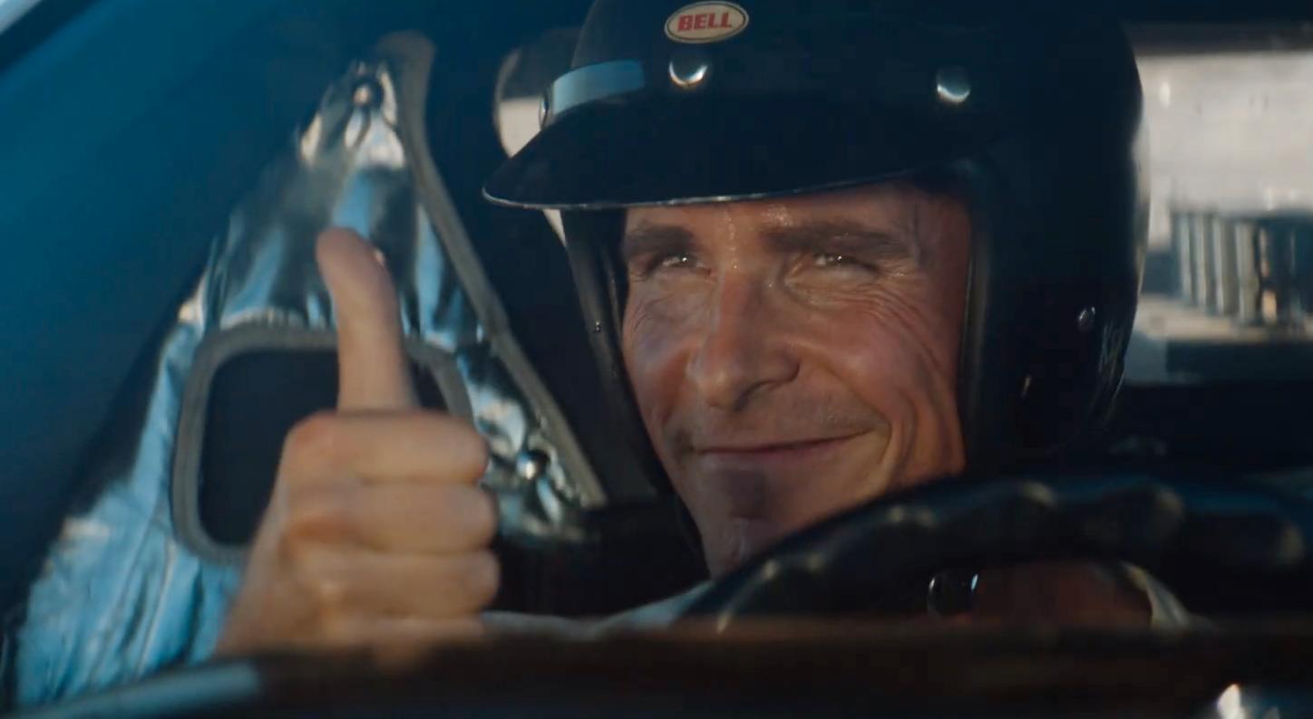 Christian Bale i ”Le Mans ’66”.