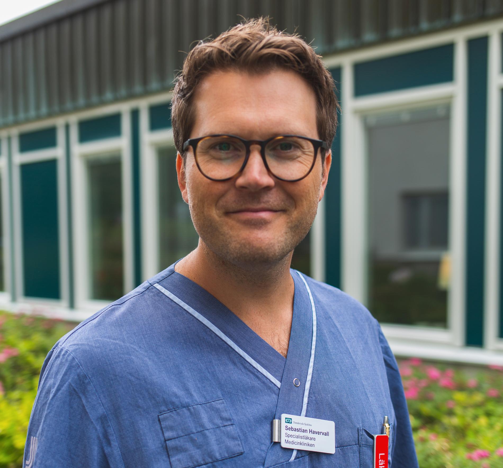 Sebastian Havervall är biträdande överläkare vid Danderyds sjukhus.