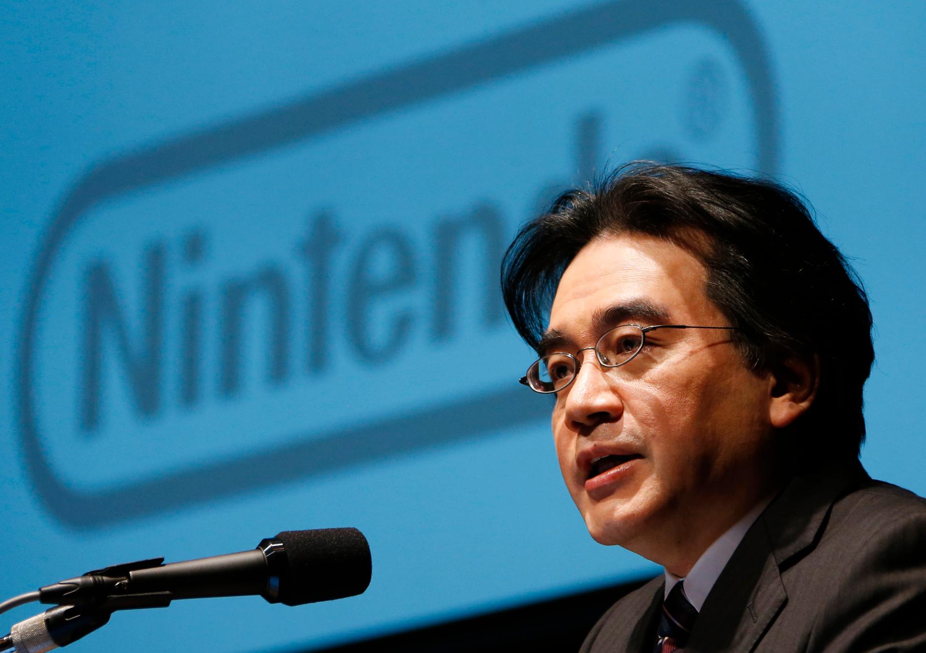 Nintendos vd Satoru Iwata.
