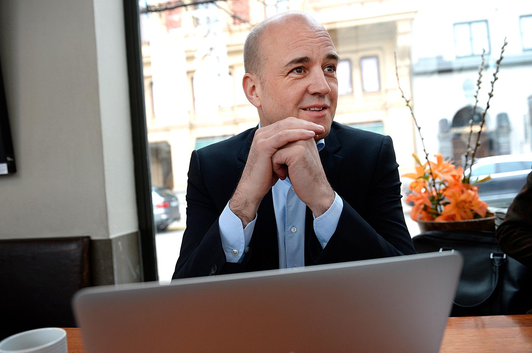 Fredrik Reinfeldt, före detta M-ledare och statsminister.