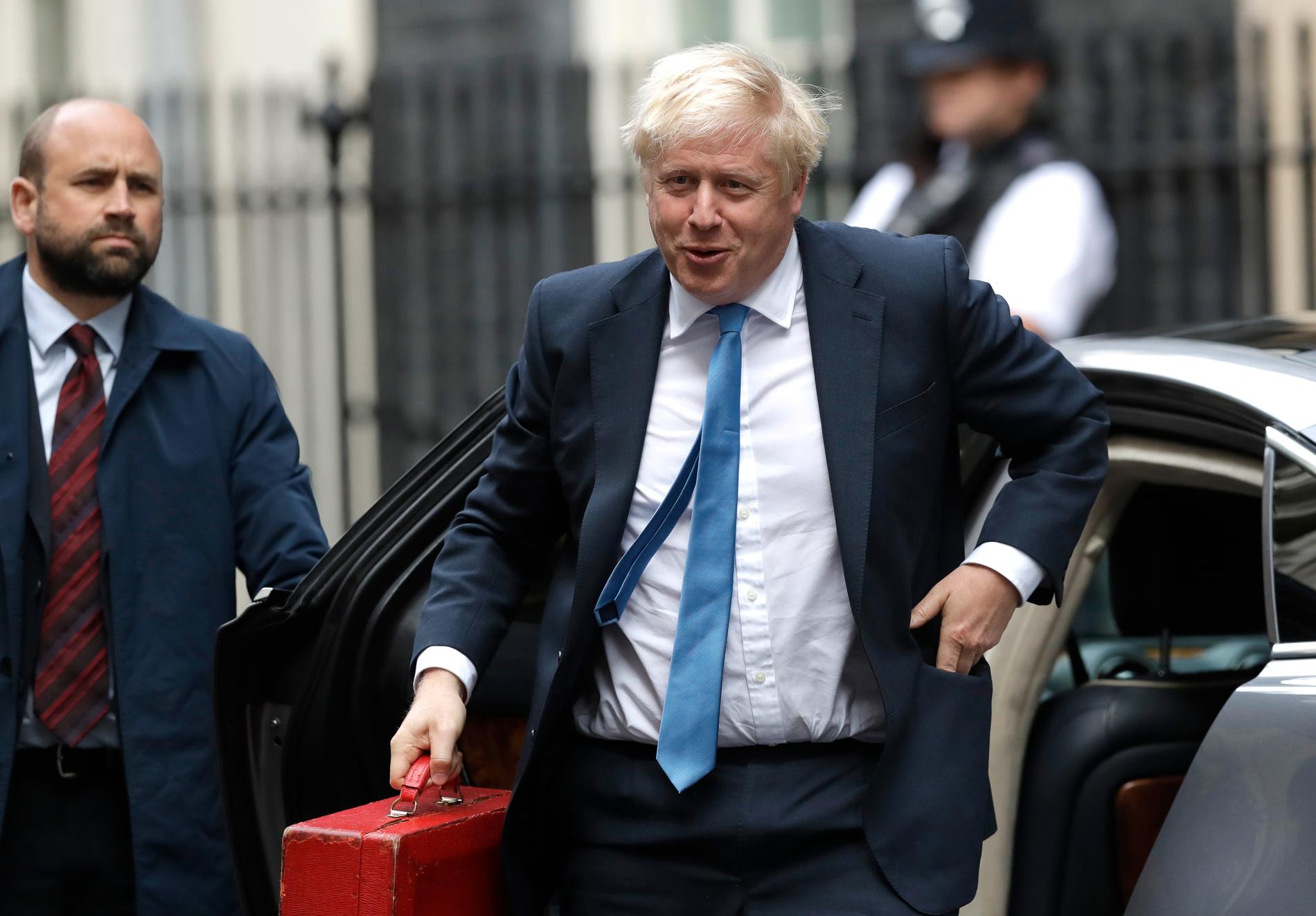 Storbritanniens premiärminister Boris Johnson. Arklivbild.