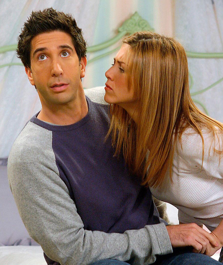 David Schwimmer gjorde succé som en del av favoritparet Ross och Rachel i tv-serien ”Vänner”.