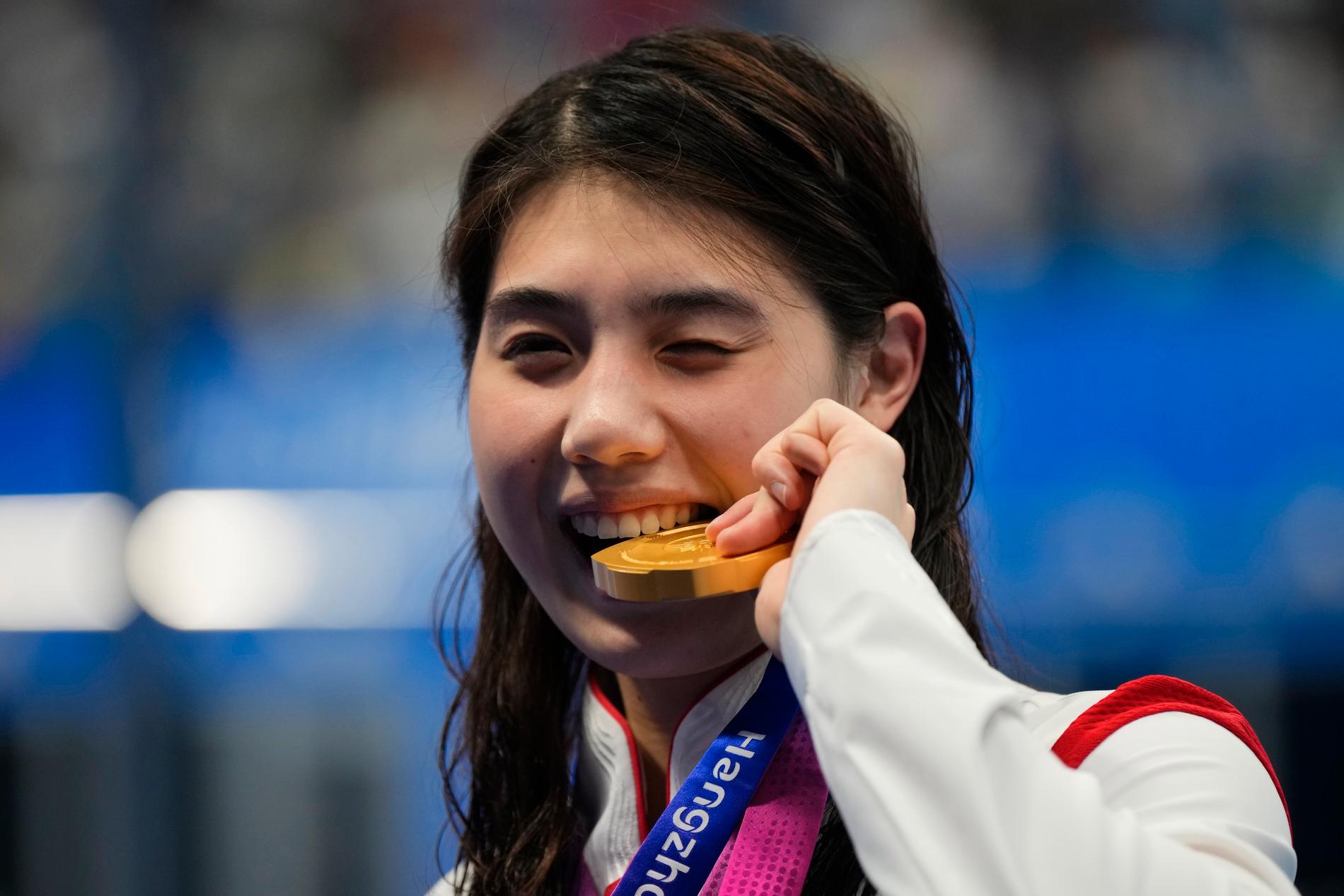 Zhang Yufei vann OS-guld i Tokyo trots att hon testade positivt för dopning i Kina sju månader innan mästerskapet. 