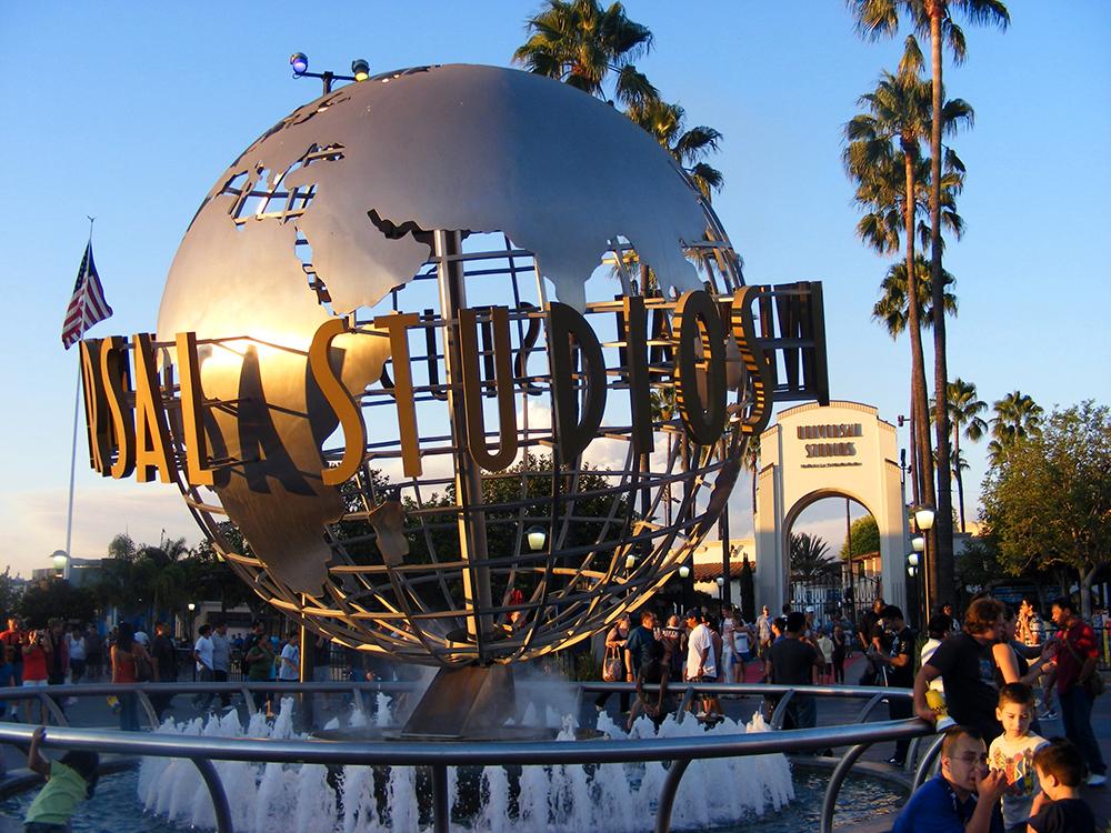 Universal Studios med stor nöjespark.
