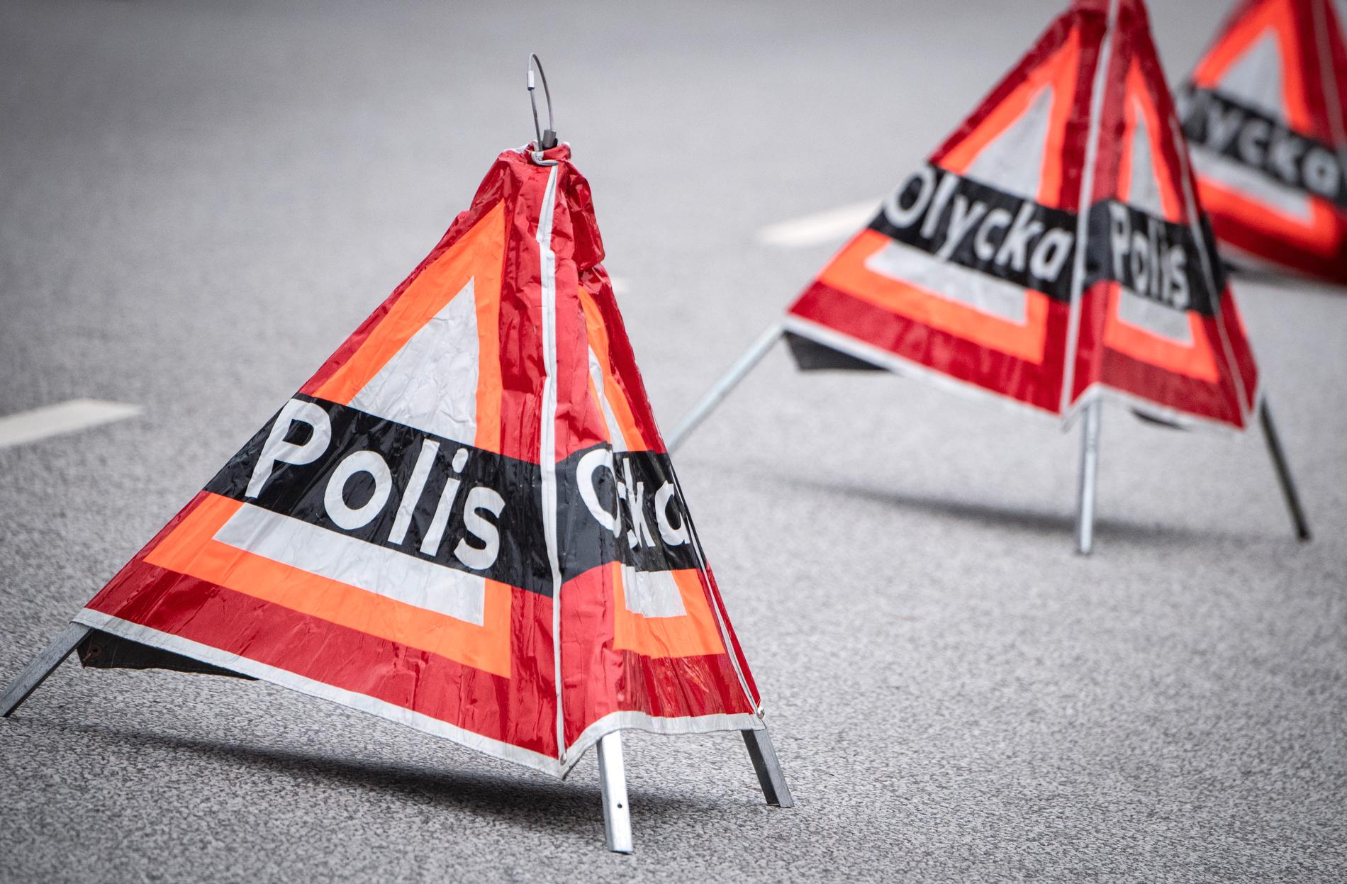 En flicka har livshotande skador efter en bilolycka i Båstad. Arkivbild.