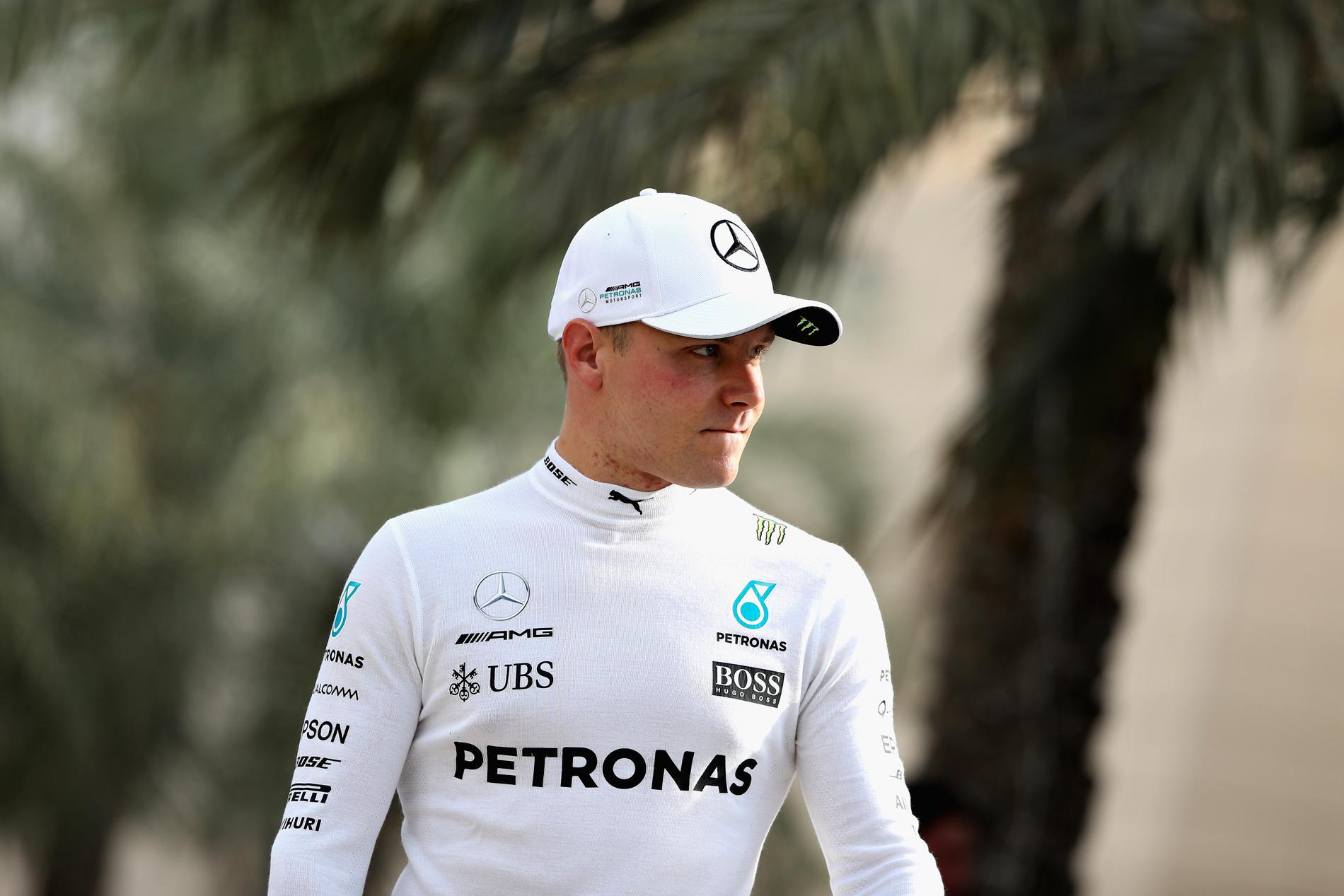 Valtteri Bottas har pole position i Bahrain