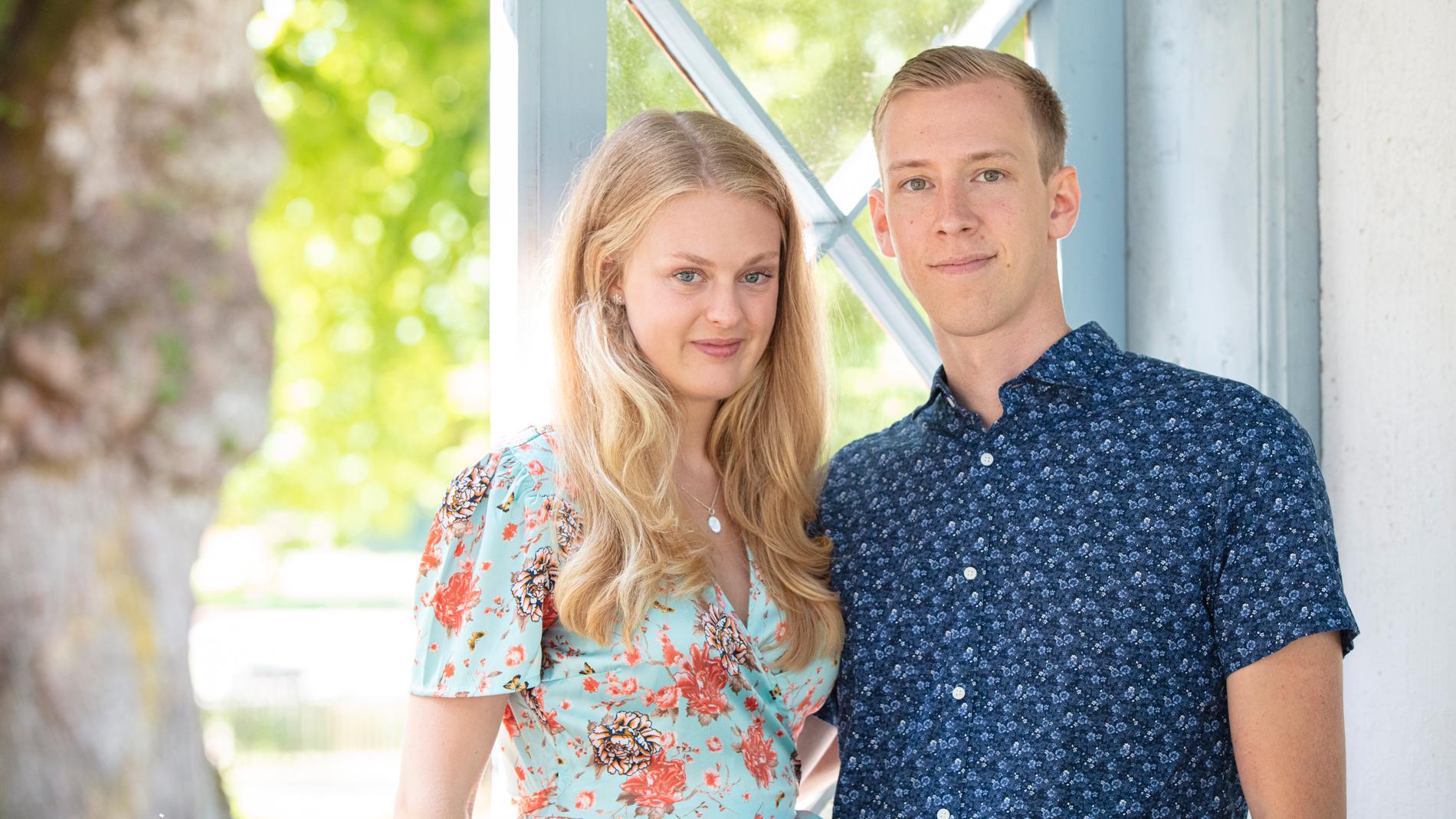Sofia, 25. lärarstuderande, Solna och Anton, 28. kundtjänstchef, Alingsås.