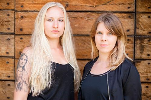 Emma Blomdahl och Julia Östfeldt, Föreningen Tillsammans.