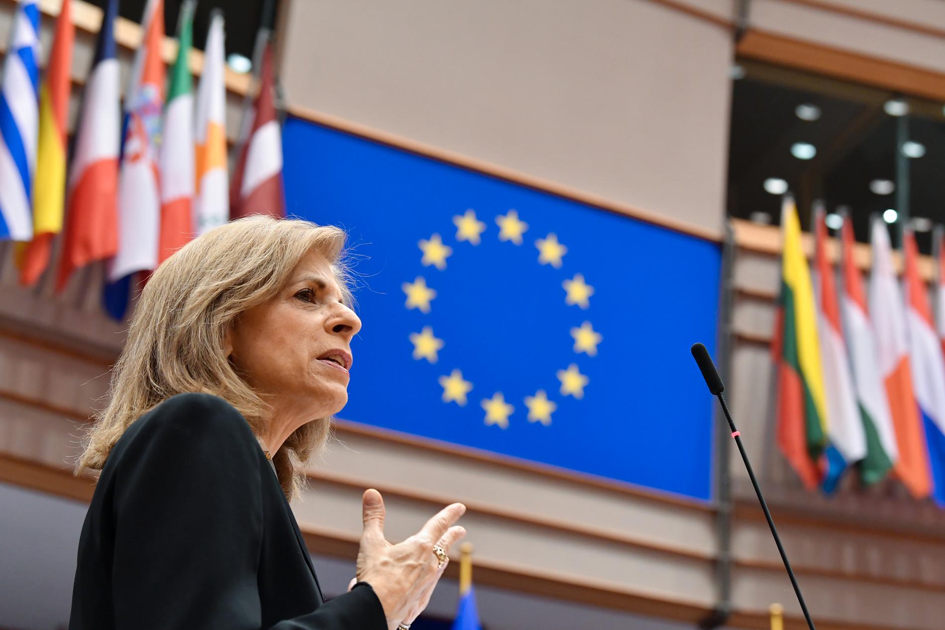 EU:s hälsokommissionär Stella Kyriakides.