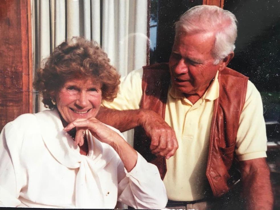 Mormor Annika och morfar Gunnar.
