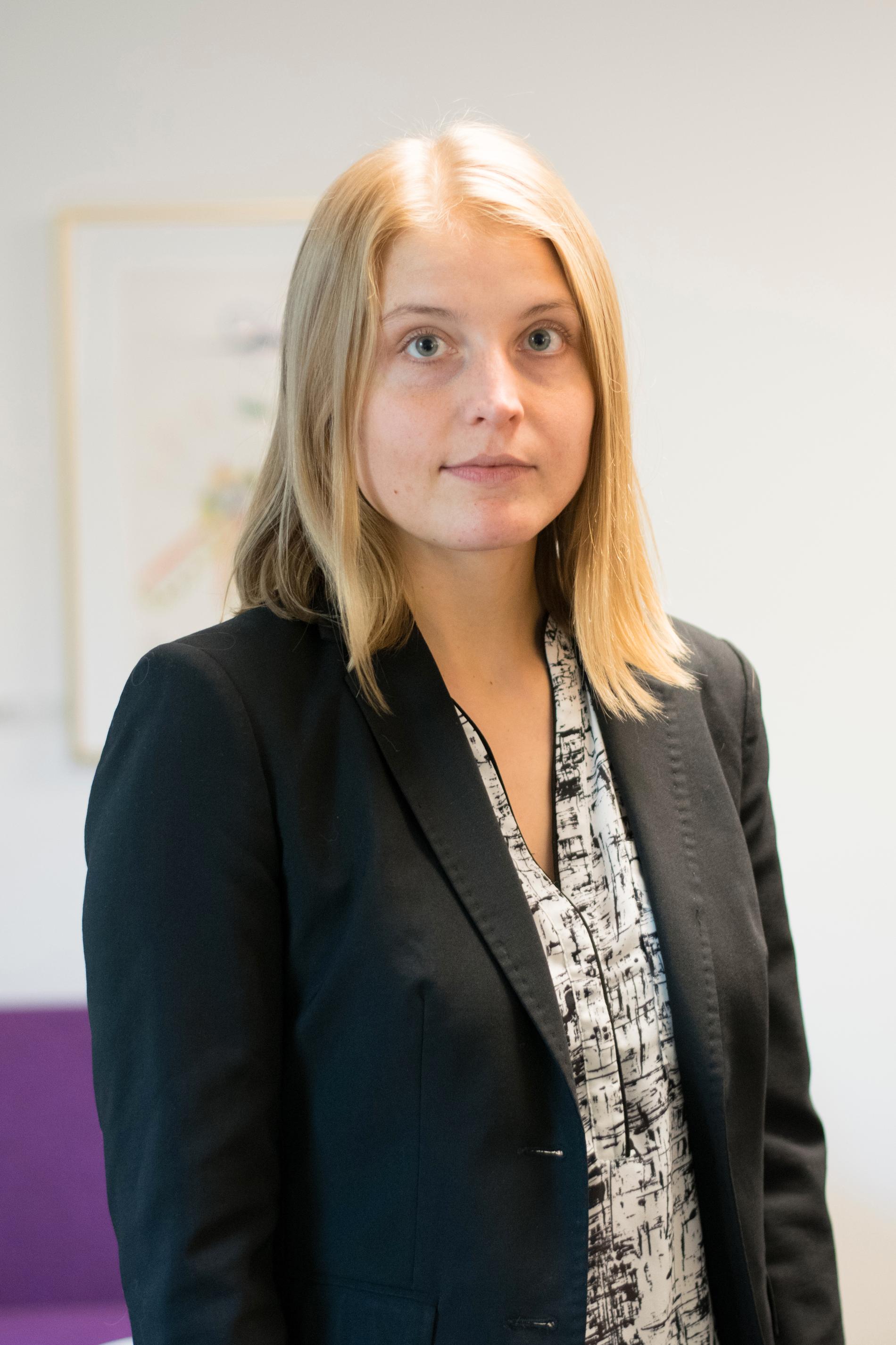 Sofie Ahlin, utredare på Brå.