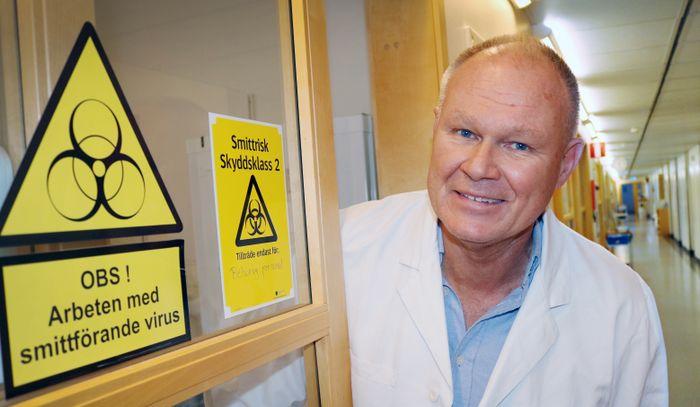 Lennart Svensson, professor i molekylär virologi vid Linköpings universitet.
