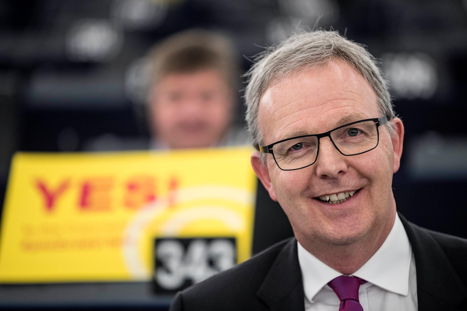 Tyske kristdemokraten Axel Voss var ansvarig för EU-parlamentets behandling av förslaget om nya upphovsrättsregler och var väldigt nöjd efter ja-et i tisdags.