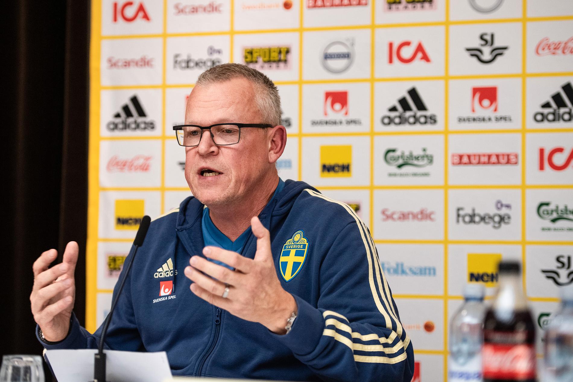 Sveriges förbunskapten Janne Andersson.