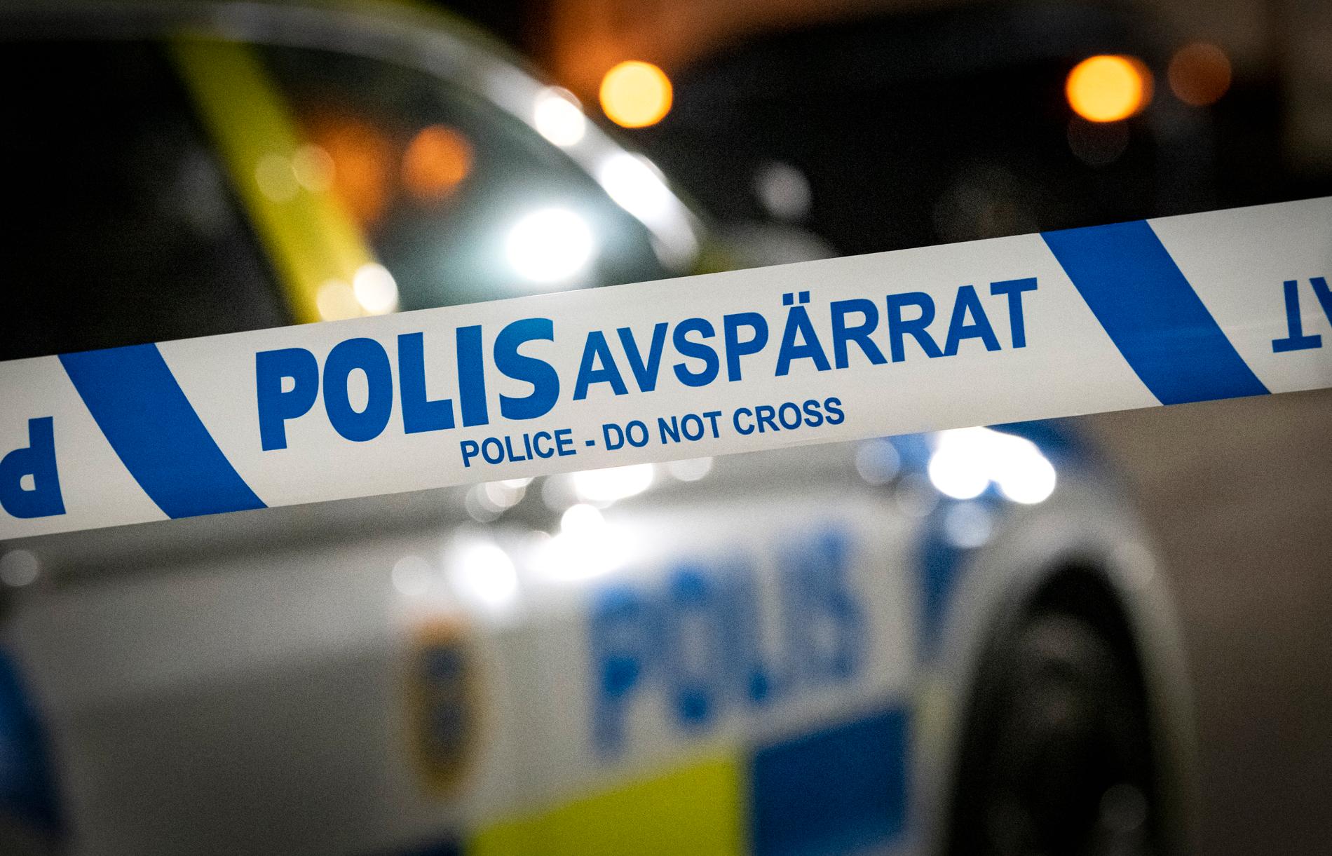 Polisen utreder en förmodad knivskärning i Lidköping som mordförsök. Arkivbild.