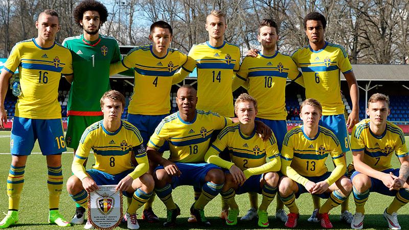 Startelvan i svenska U19-landslaget.