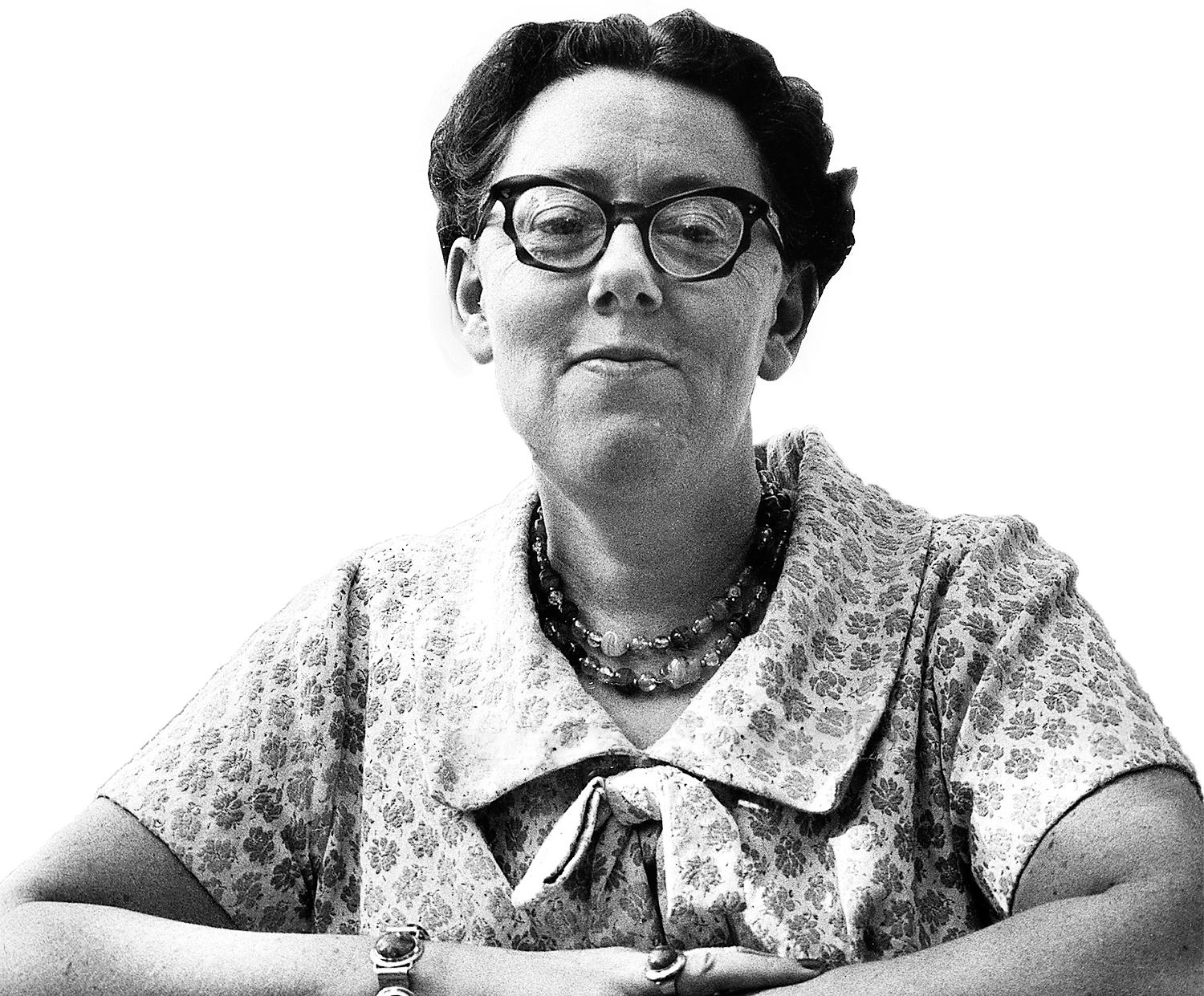 100 år i dag Författaren Dagmar Langes (1914-1991) excentriska liv är mer spännande än hennes böcker. Foto: Jarl Ekenryd/TT