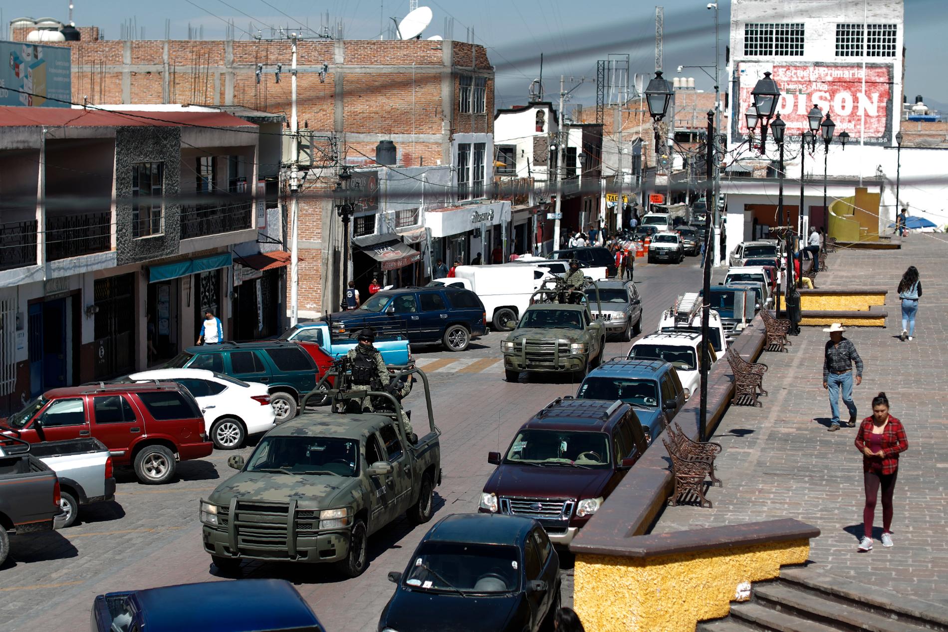 Det har blivit allt vanligare med våldsdåd i delstaten Guanajuato sedan två rivaliserande karteller hamnat i krig i området. Arkivibild.