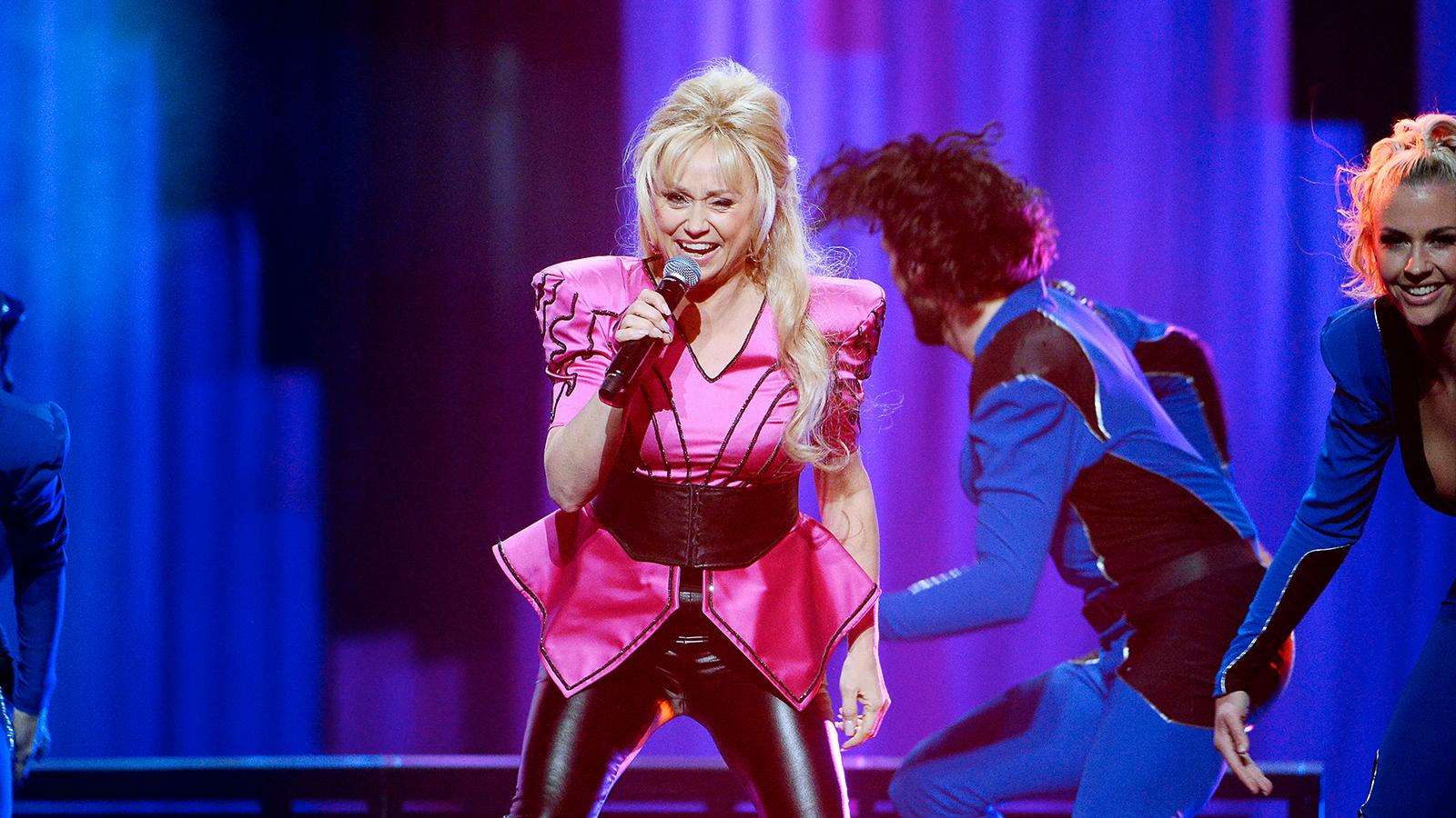 Nanne Grönvall i Melodifestivalen 2020.