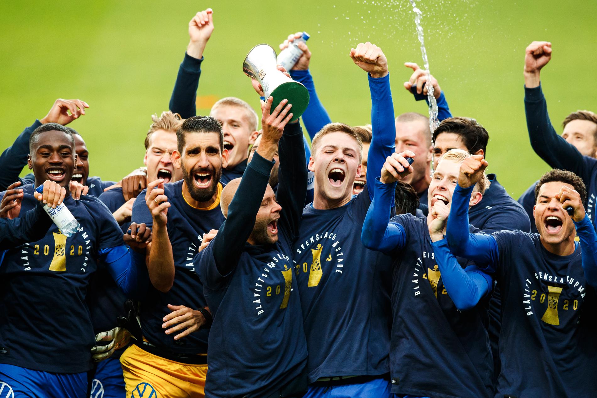 IFK Göteborg vinner svenska cupen. 