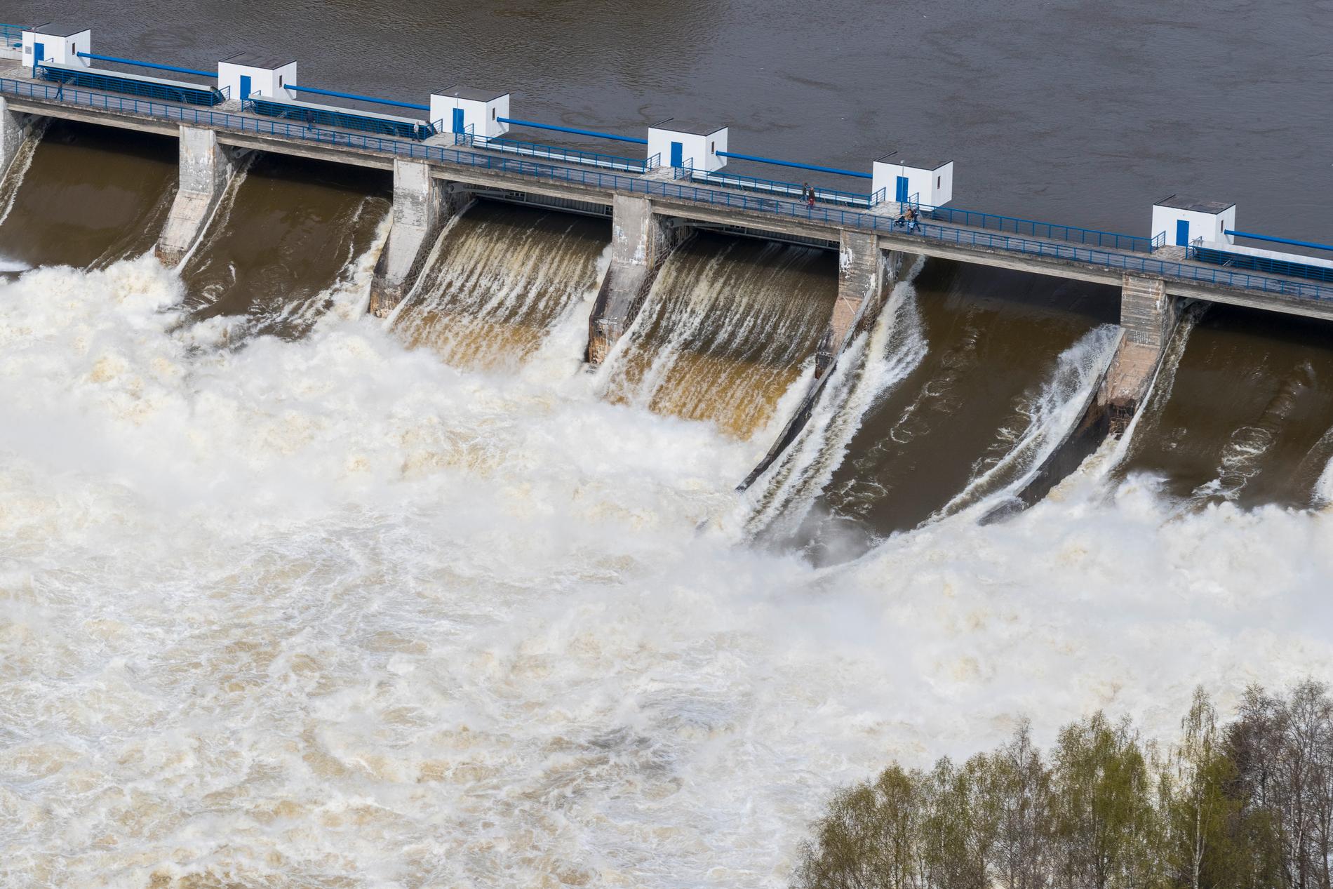 Försenad vårflod trycker upp elpriset, enligt Vattenfall. Arkivbild