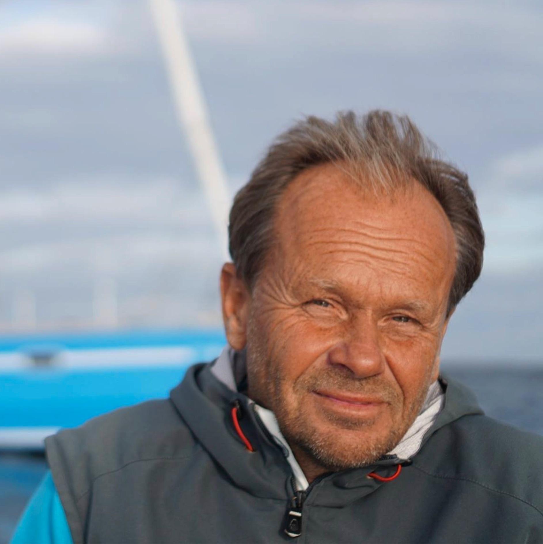 Anders Bengs, 61, bor i en husbil i alperna med sin fru. 