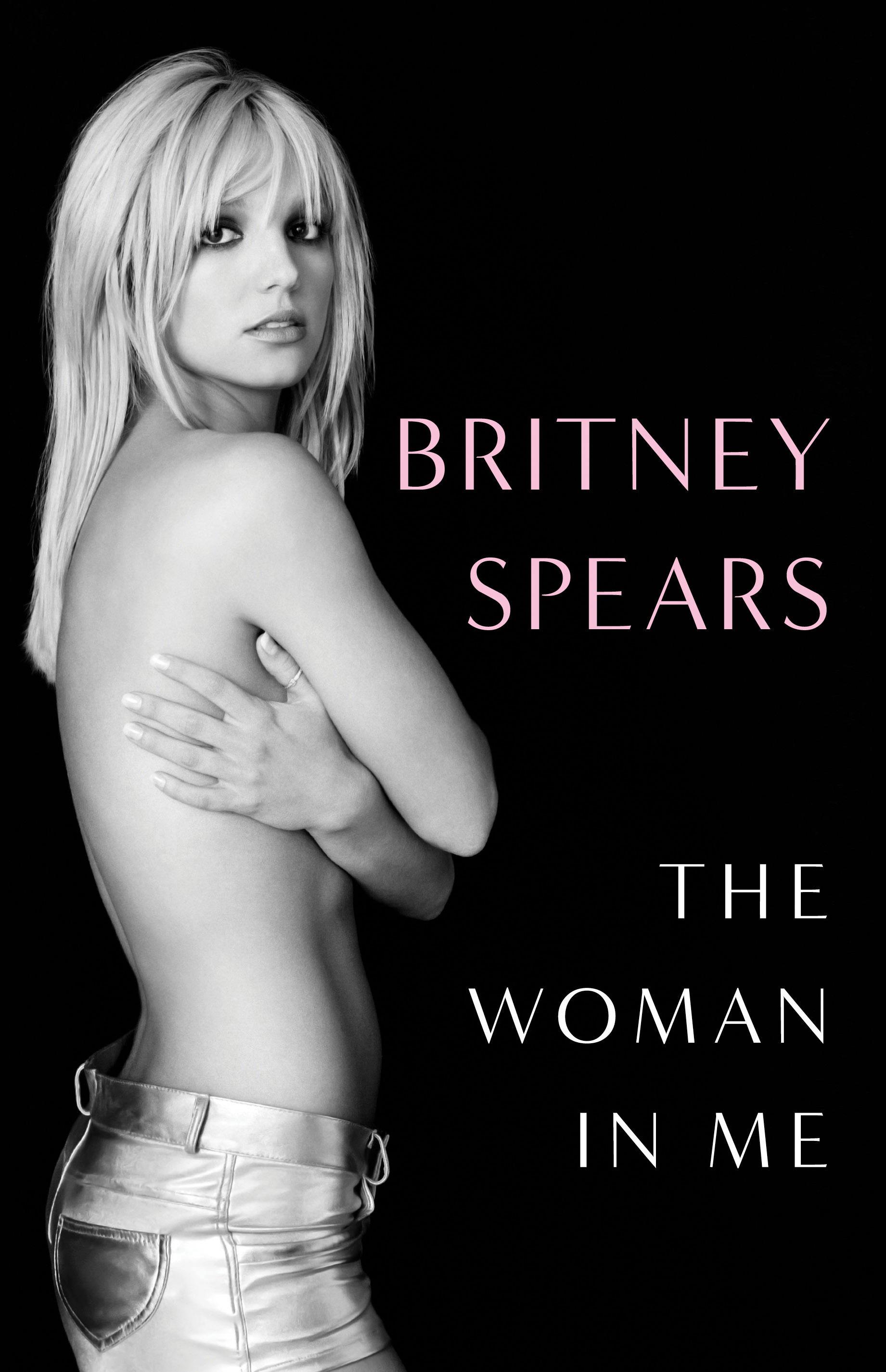 Omslaget till Britney Spears nya självbiografi ”The woman in me”.