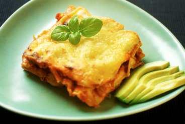 Lasagne är praktisk allt-i-ett-mat men det behövs lite färska grönsaker till.