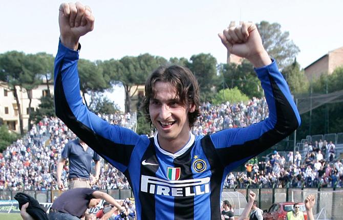 Givetvis blev Zlatan en vinnare direkt i Inter. Efter att ha vunnit med Juve två år i rad vann Inter "scudetton" 2007.