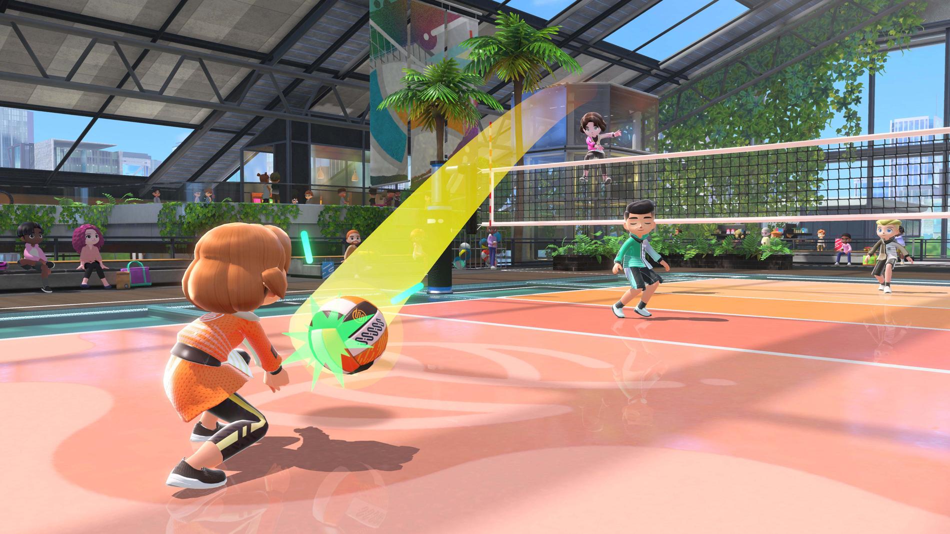 Volleyboll är ett mycket välkommet tillskott i Nintendos sportspel. 
