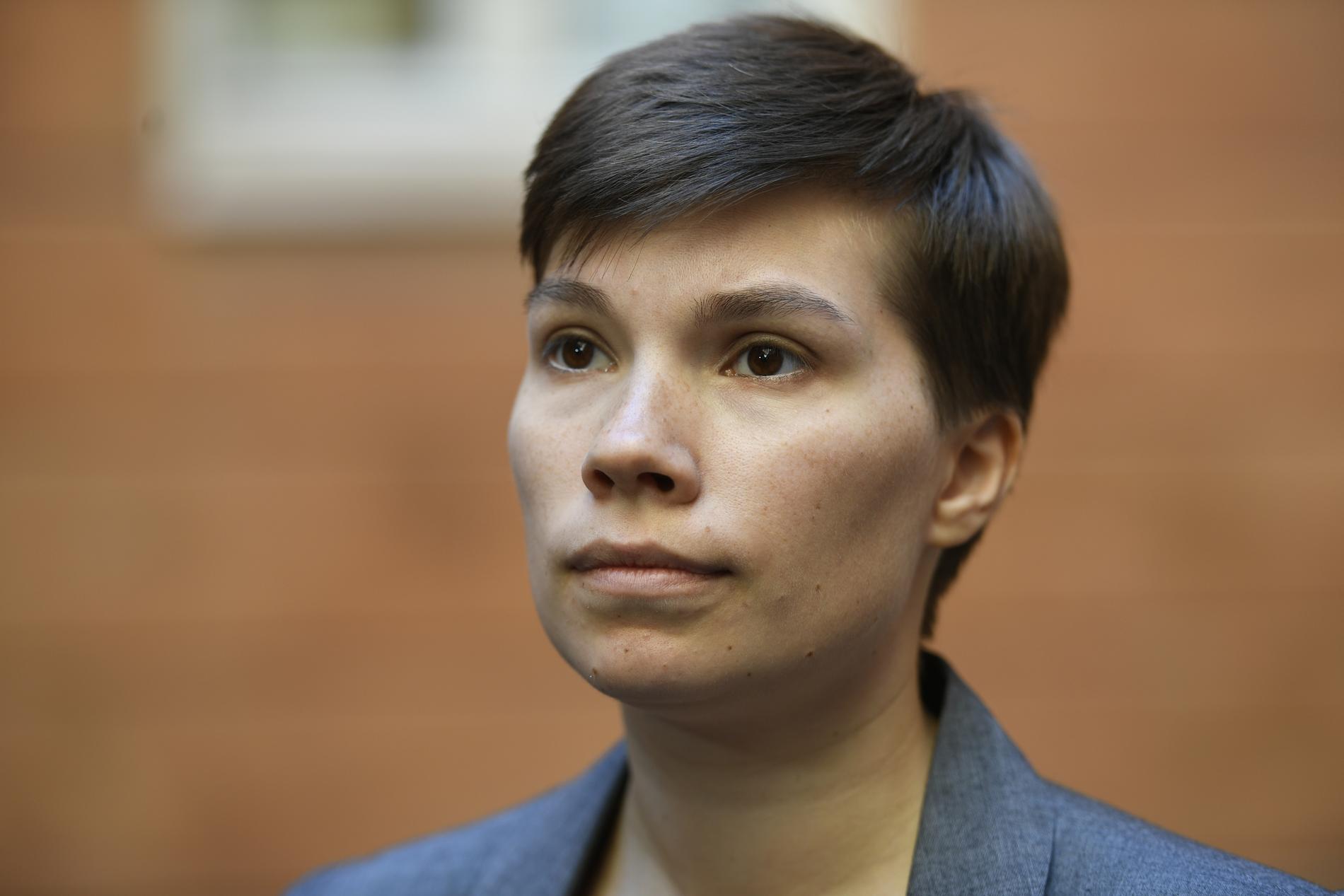 Annika Hirvonen (MP). Arkivbild.