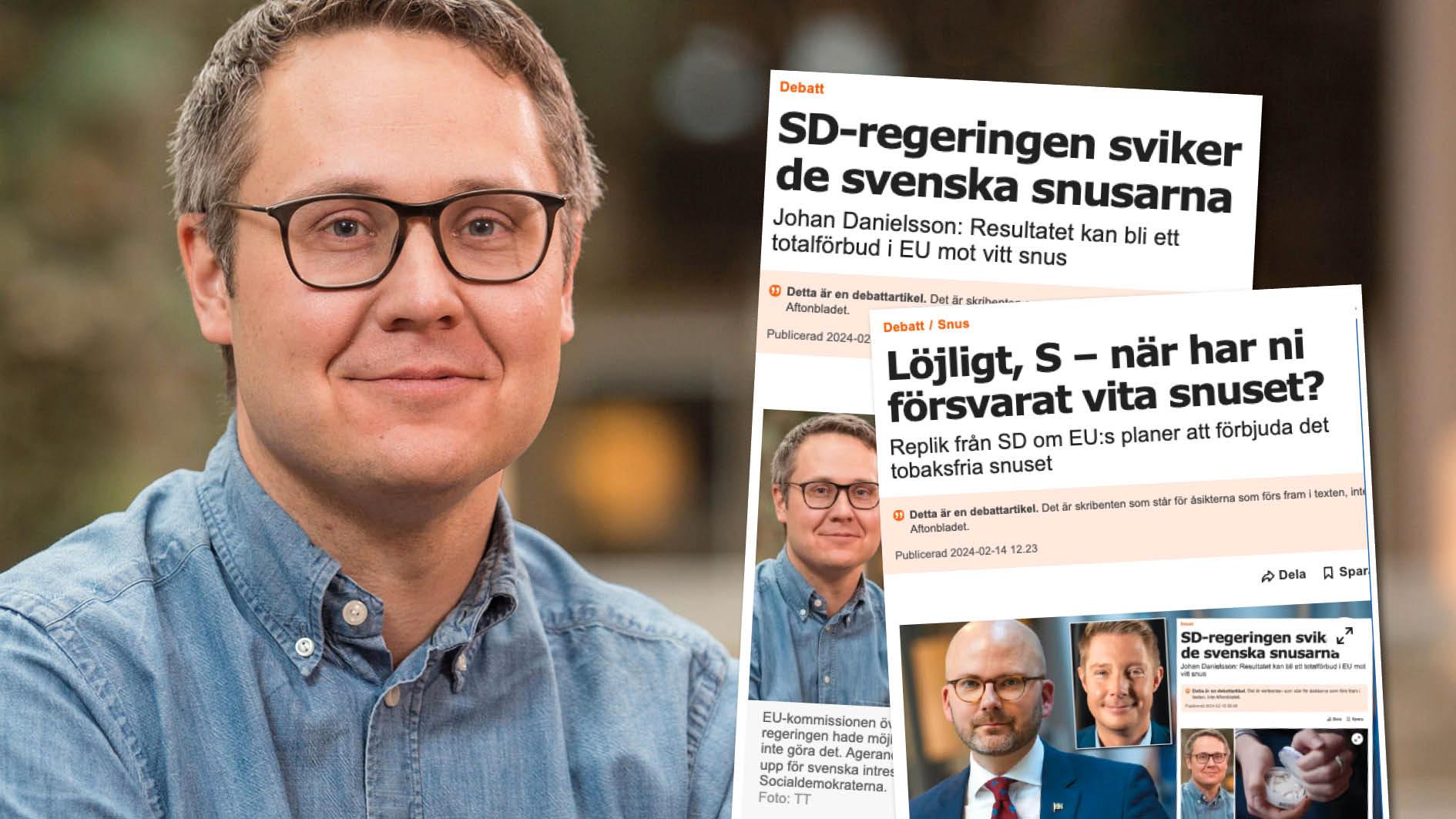 Om Sverigedemokraterna menar allvar med att stå upp för svenska snusare måste man också vara villiga att göra jobbet när det gäller. Slutreplik från Johan Danielsson.