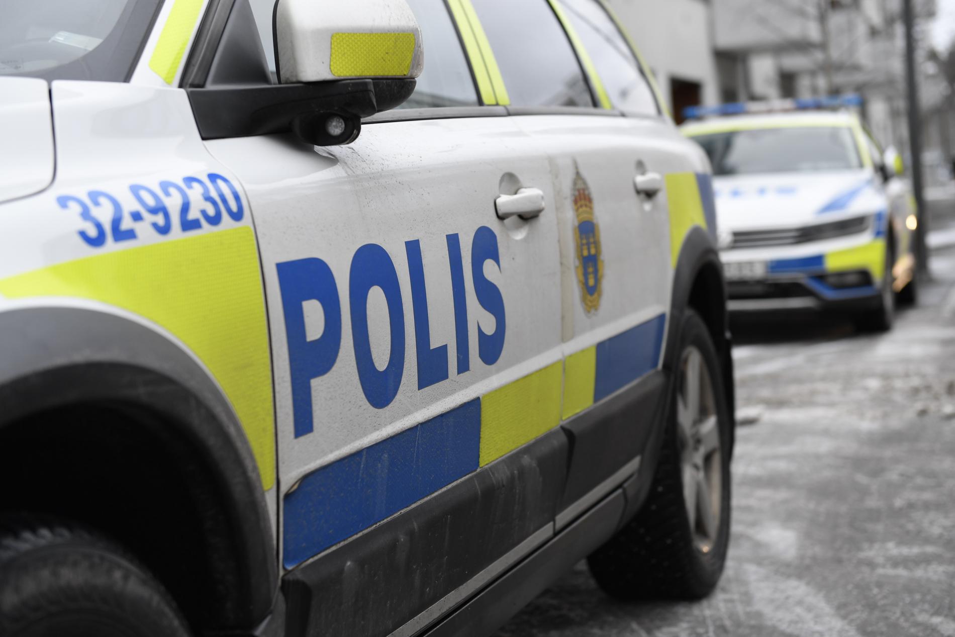 Polis jagar två gärningsmän efter misslyckat rånförsök i Borlänge. Arkivbild.
