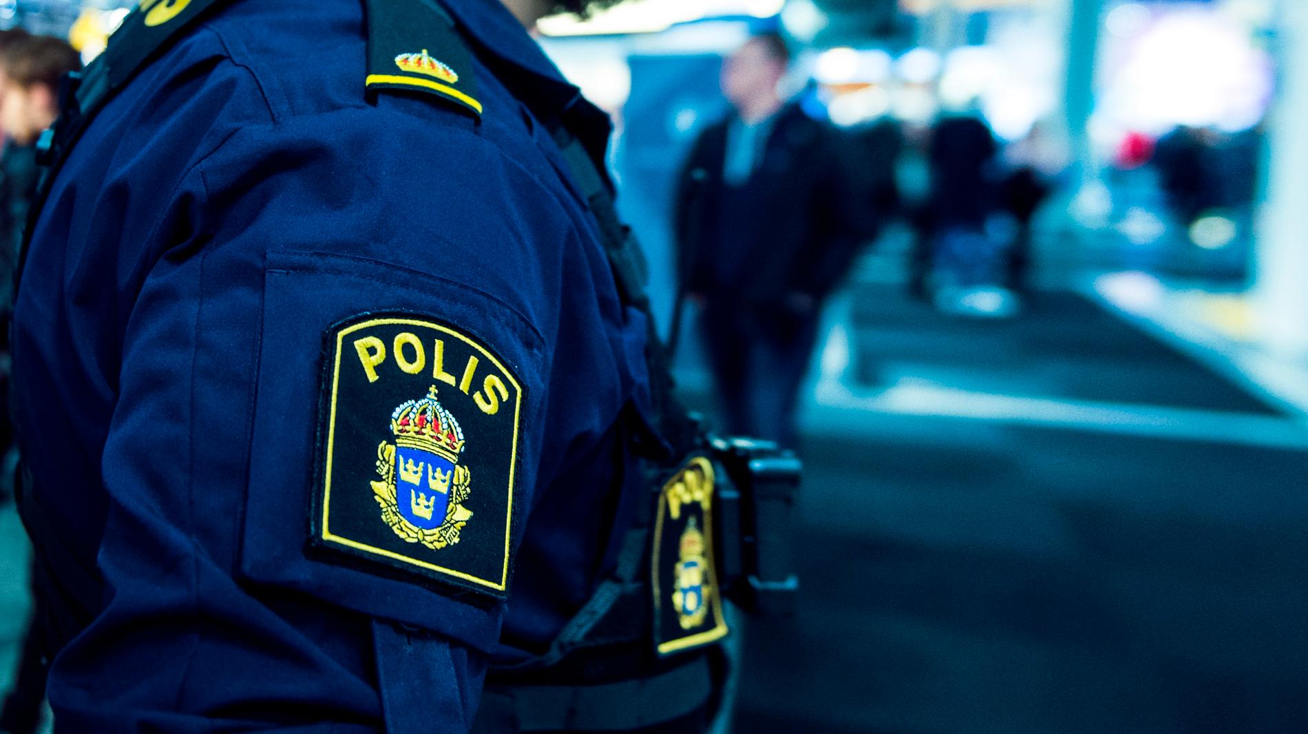 Polisen kunde gripa den misstänkte gärningsmannen i Alingsås. Arkivbild.