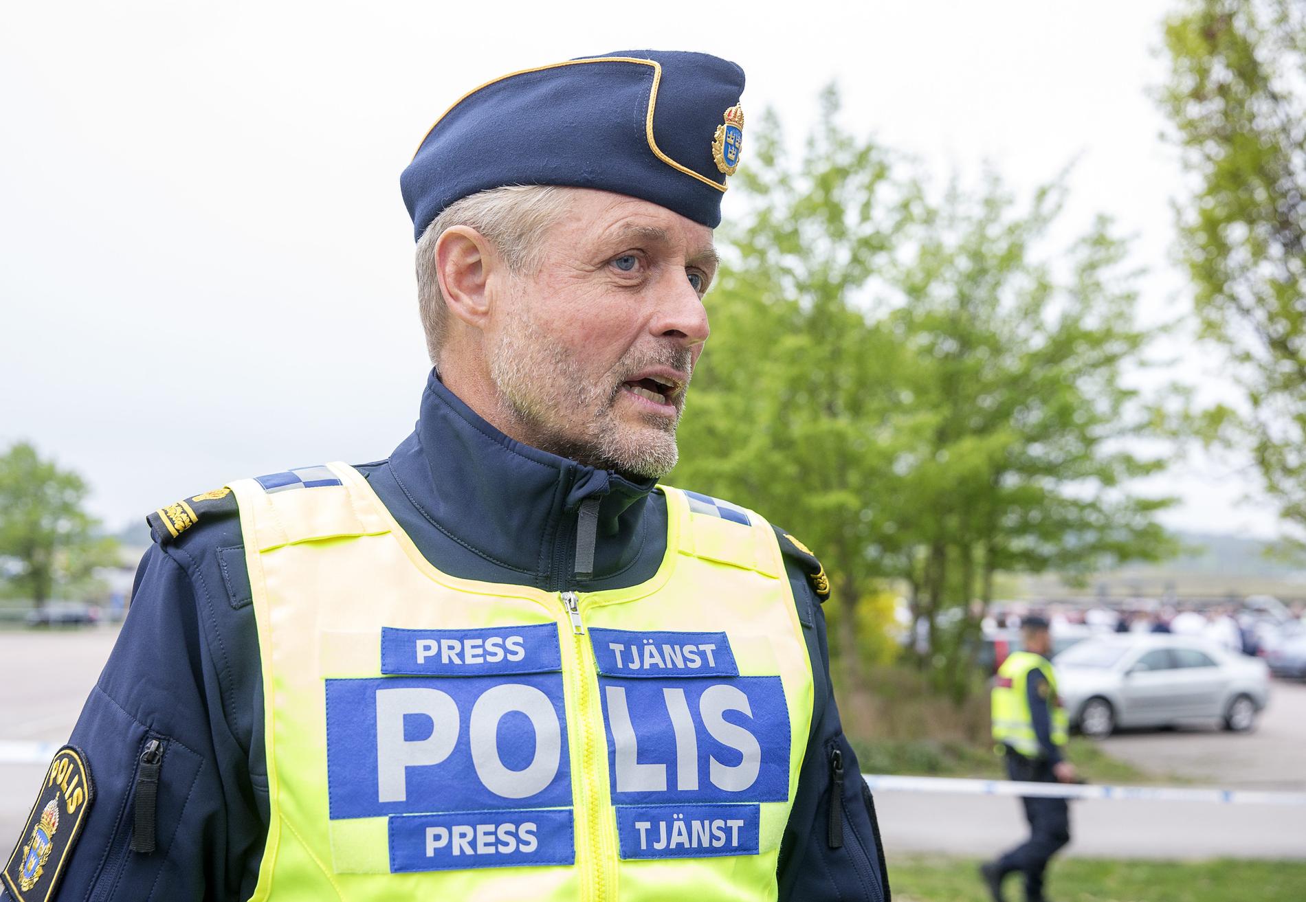 Christer Fuxborg, polisens presstalesperson i region Väst.