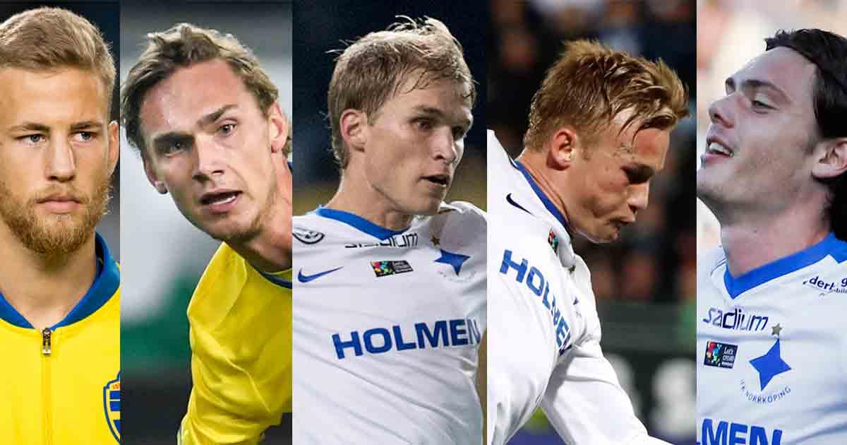 Filip Dagerstål, Linus Wahlqvist, Sebastian Andersson, Niklas Bärkroth och David Moberg Karlsson.