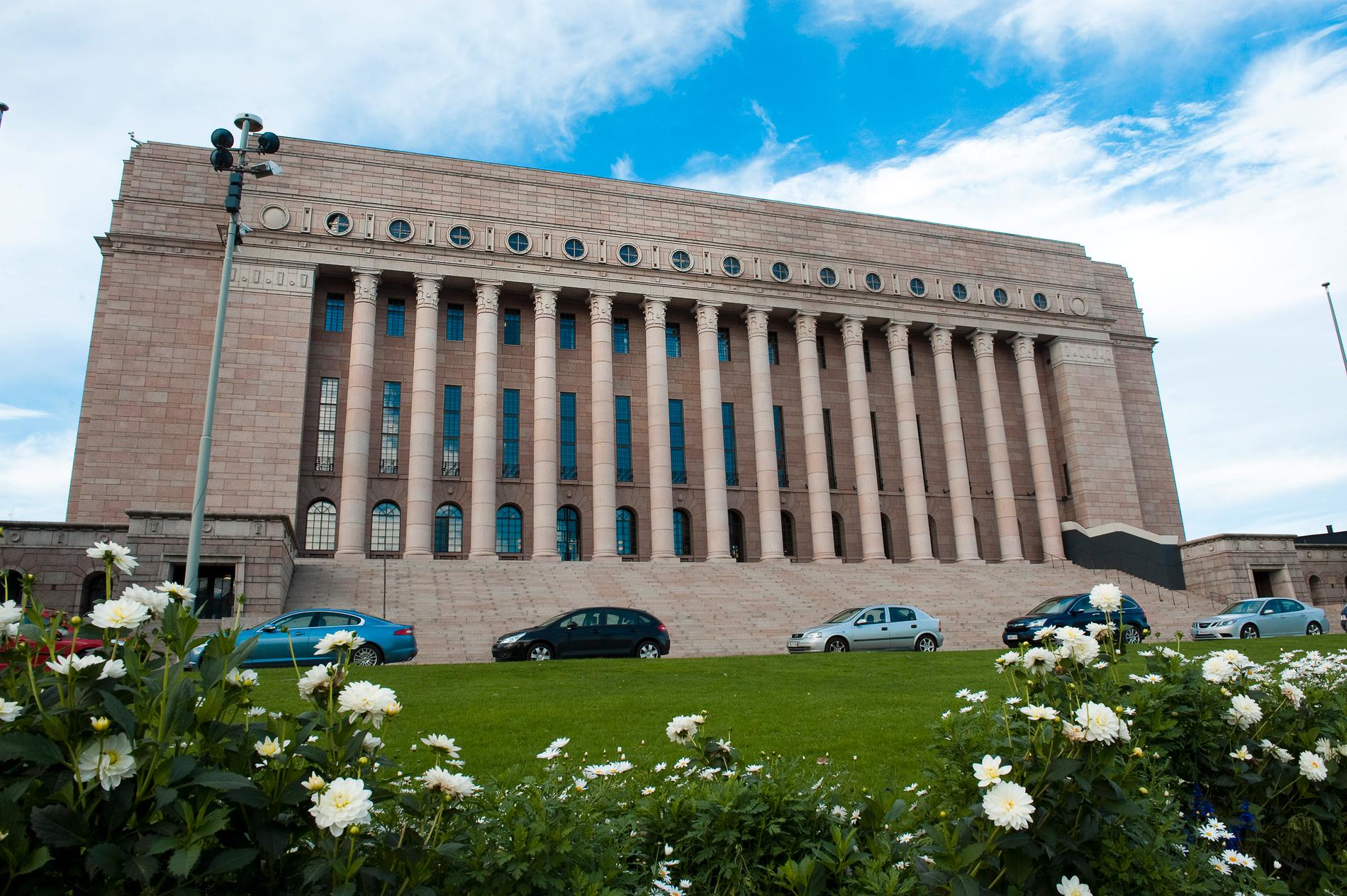 Riksdagshuset i Helsingfors.