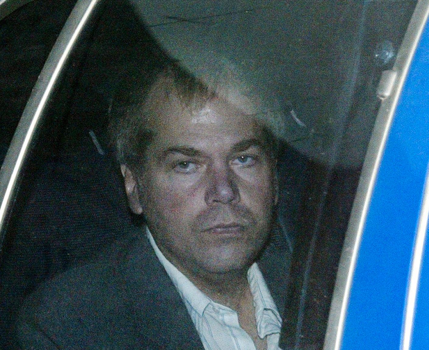 John Hinckley i samband med ett besök i rätten i november 2003. Arkivbild.