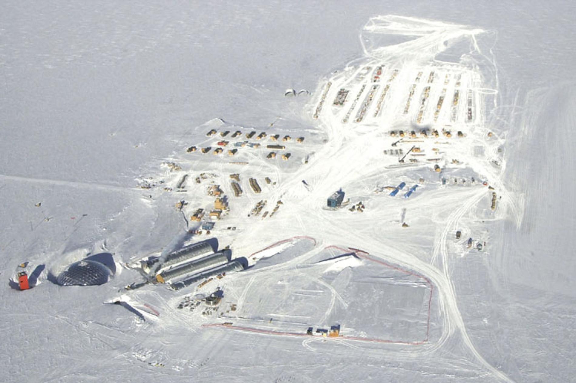 Forskarna hoppas att rymdstudien kan vara till nytta för andra otillgängliga arbetsplatser, som exempelvis polarbasen Amundsen-Scott på Antarktis. Arkivbild.