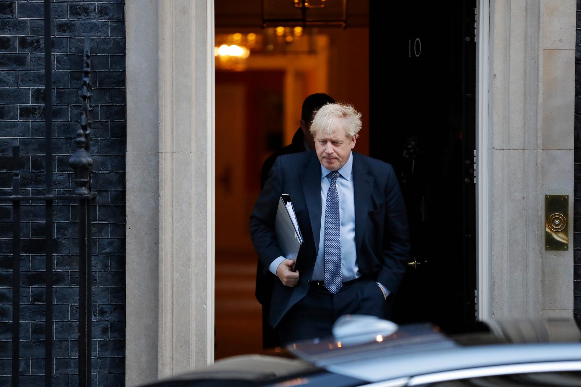 Boris Johnson, Storbritanniens premiärminister.