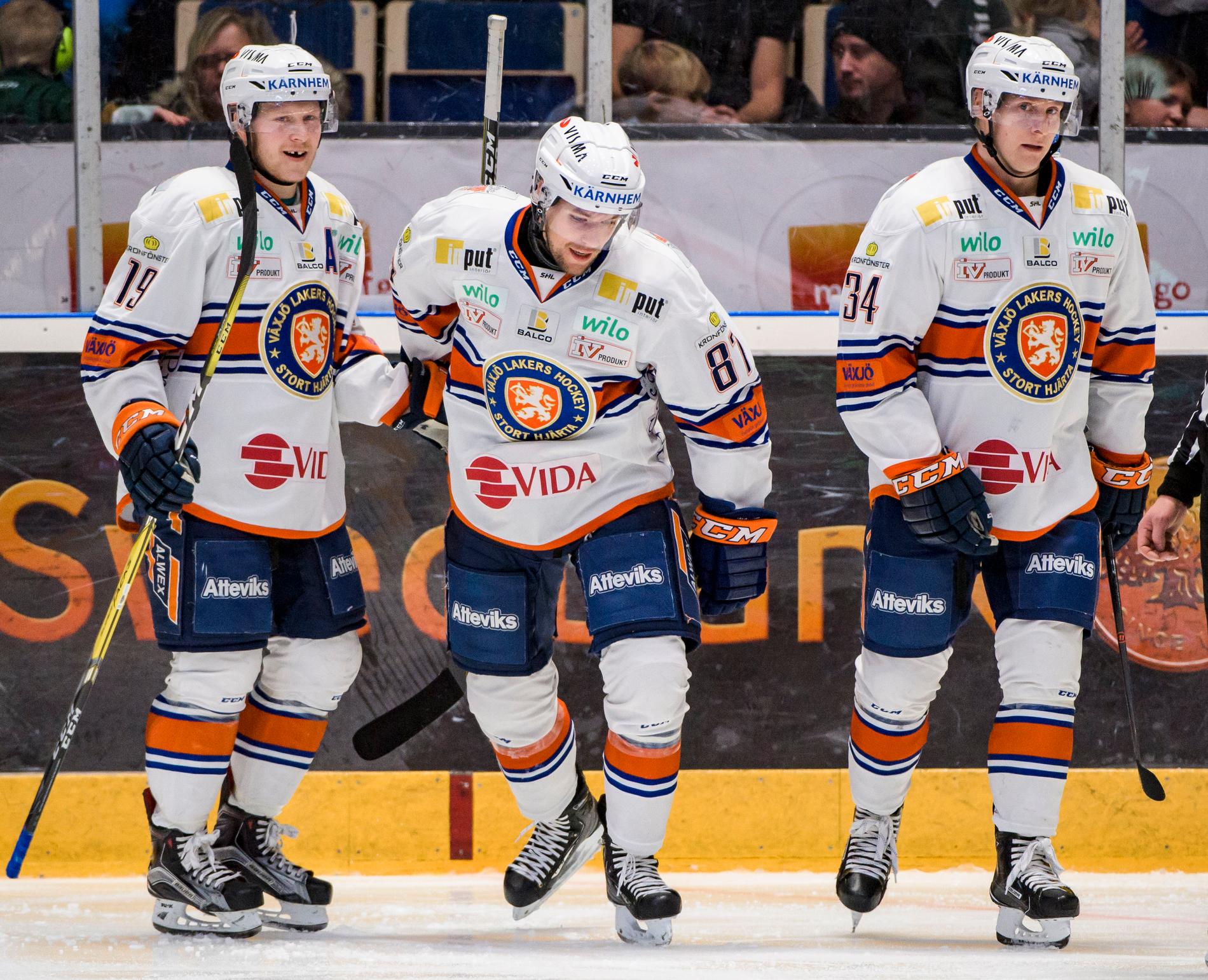 Toppkedjan med Tuomas Kiiskinen, Robert Rosén och Olli Palola har utgående kontrakt.