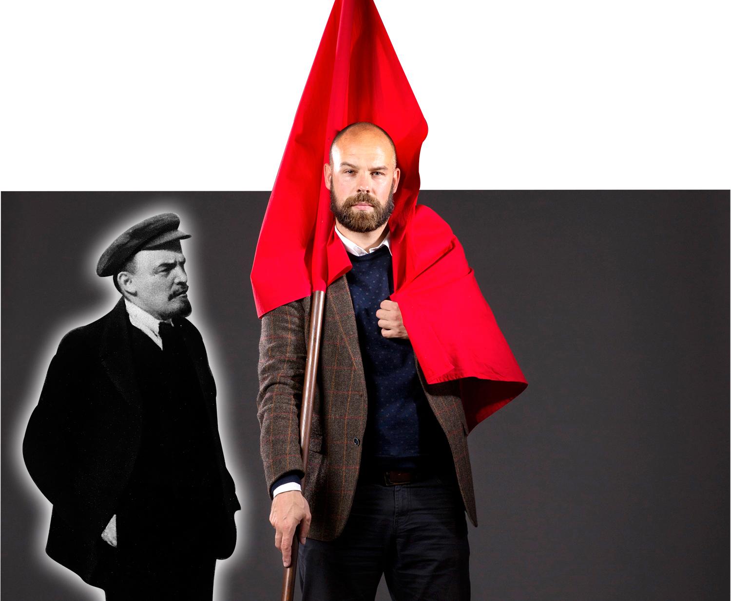 När Daniel Suhonens bok om Håkan Juholt släpptes var det som om Lenin kommit till stan, skriver Göran Greider. Foto: Thomas Karlsson (bilden är ett montage)