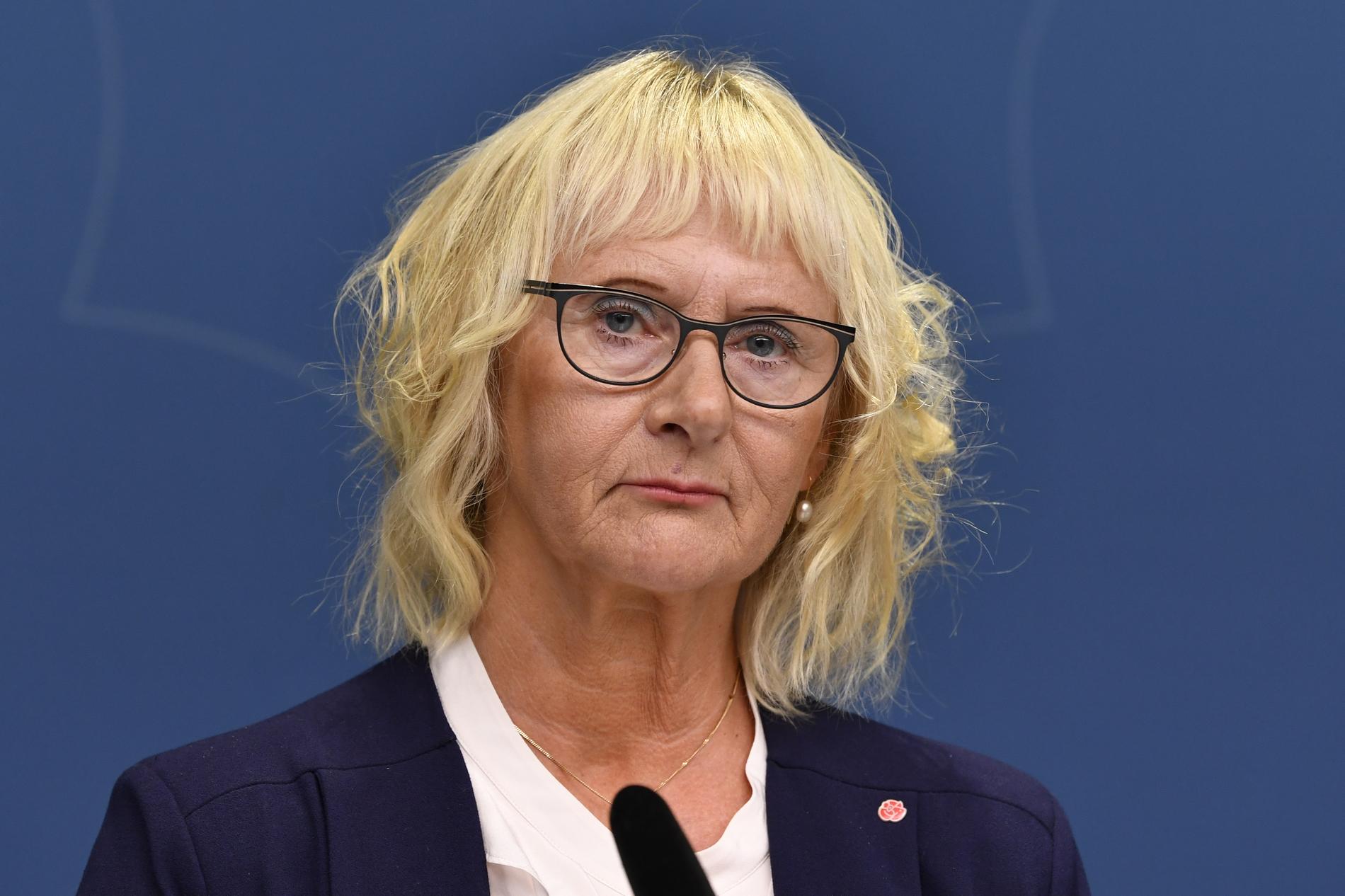 Civilminister Lena Micko är 65 år.