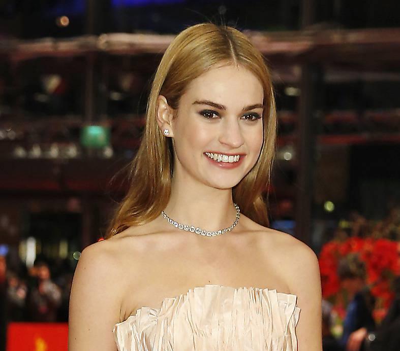 Lily James.