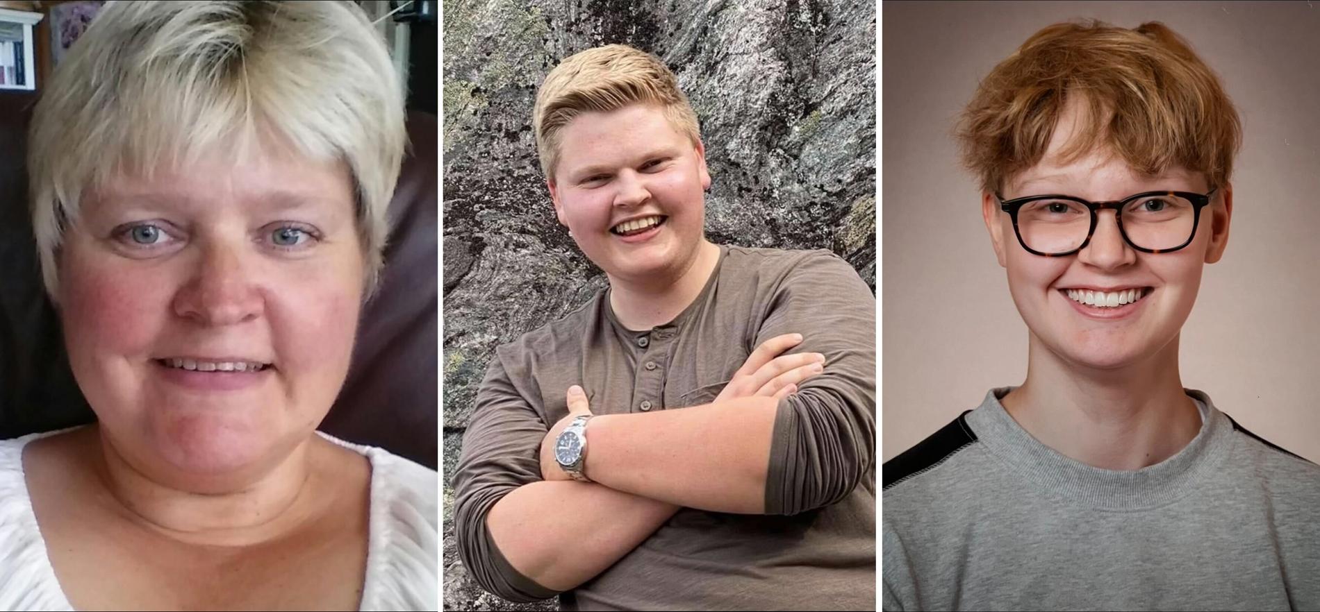 Ingunn, 53, Sander, 22, och Signe, 18,  hittades döda i bostaden.