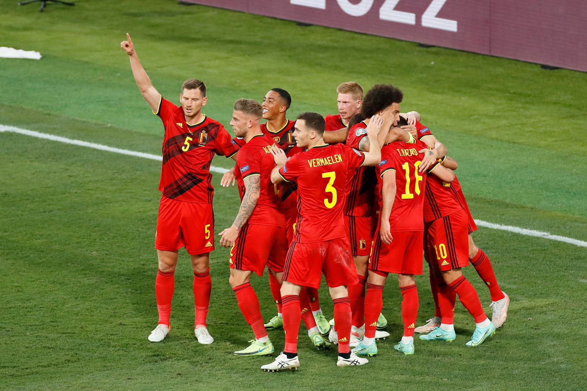 Belgien vidare – och ställs mot Italien i kvartsfinalen.